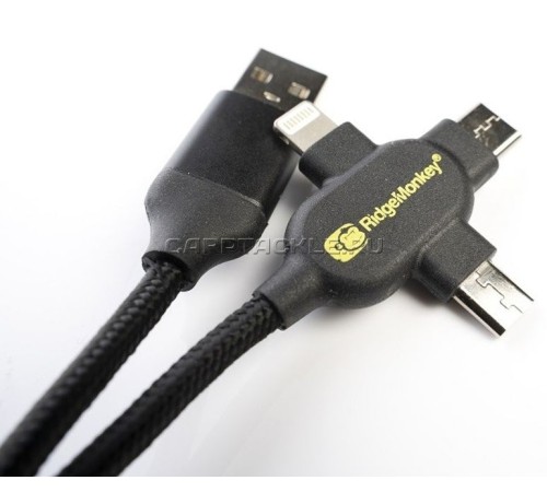 Кабель для зарядки Ridge Monkey Vault USB-A to Multi Out Cable